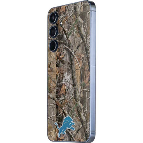 NFL Detroit Lions Realtree AP Camo Galaxy A55 5G Skin
